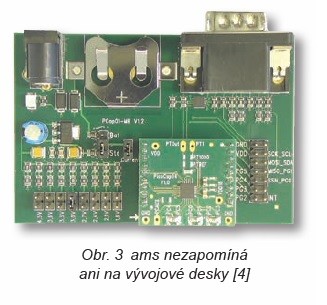 Obr. 3 ams nezapomíná ani na vývojové desky [4]